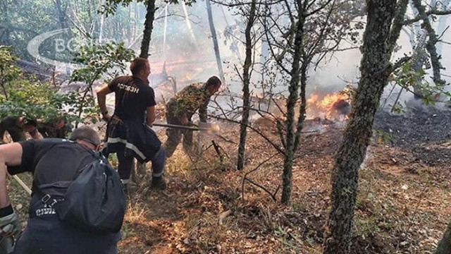 Продължава гасенето на големия пожар в района на Свиленград Засегнати