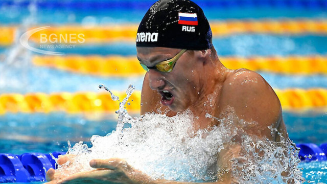 Европейският шампион по плуване Иля Бородин от Русия е принуден