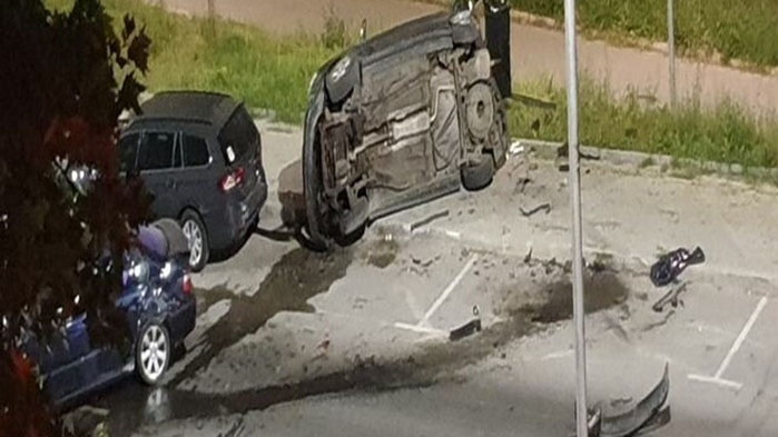 7 автомобила са пострадали в катастрофата в Аспарухово снощи