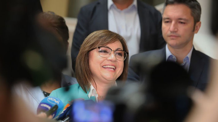 Нинова и Йорданов поотделно след срещата, но с общи виждания за управлението