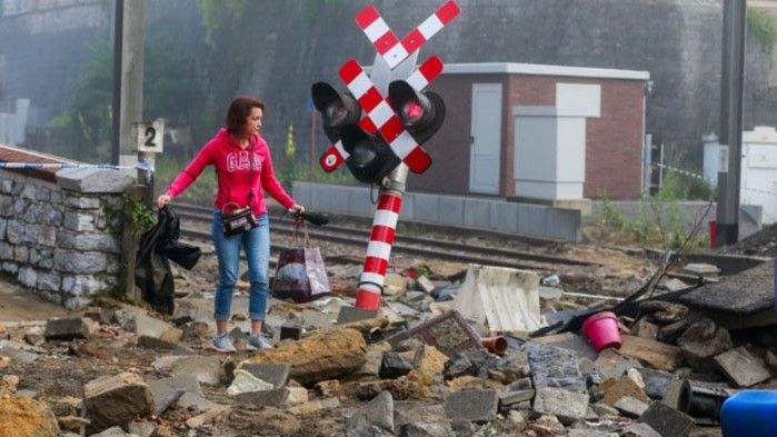 Нови разрушителни наводнения в Белгия (СНИМКИ)