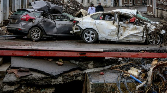 Броени дни днес катастрофалните наводнения в градове в Западна Европа