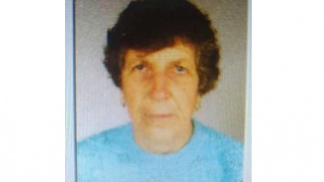 Полицията в Сливен обяви за издирване 81 годишна жена За изчезването