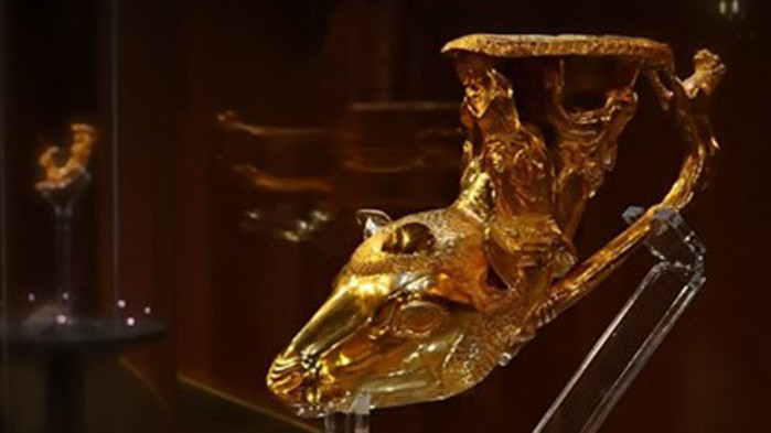 Панагюрското златно съкровище ще заблести в Двореца в Балчик, съобщават