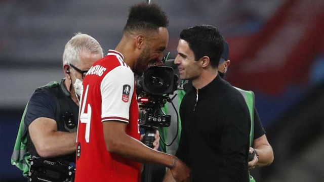 Артета е сигурен, че Обамеянг ще остане в отбора