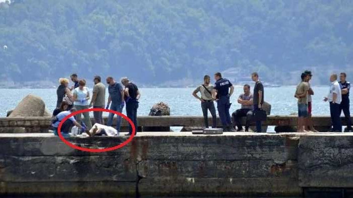 Заплита се случаят около мъртвеца, открит по обед днес на Първа буна във Варна