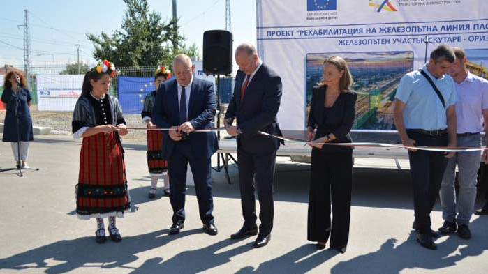 Министър Желязков: До 3 години жп линията Пловдив – Бургас ще бъде като европейските железници