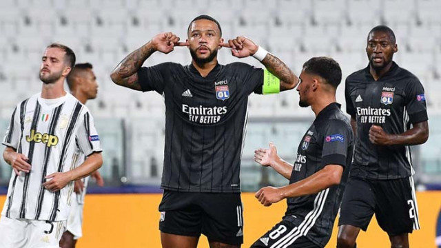 Лион шокира Юве и среща Сити на 1/4-финалите в Шампионска лига