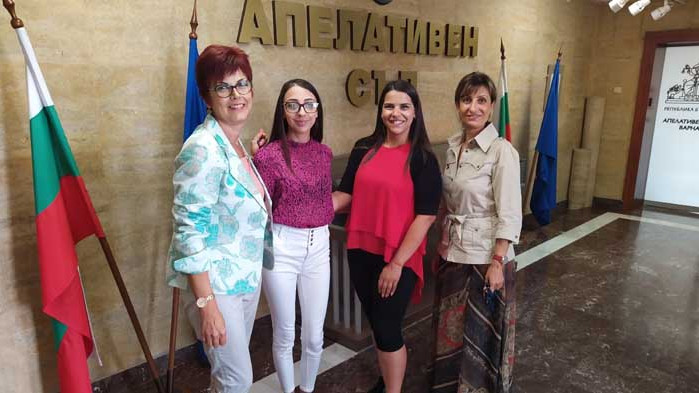 Студенти от Икономическия университет във Варна – на стаж в Апелативния съд